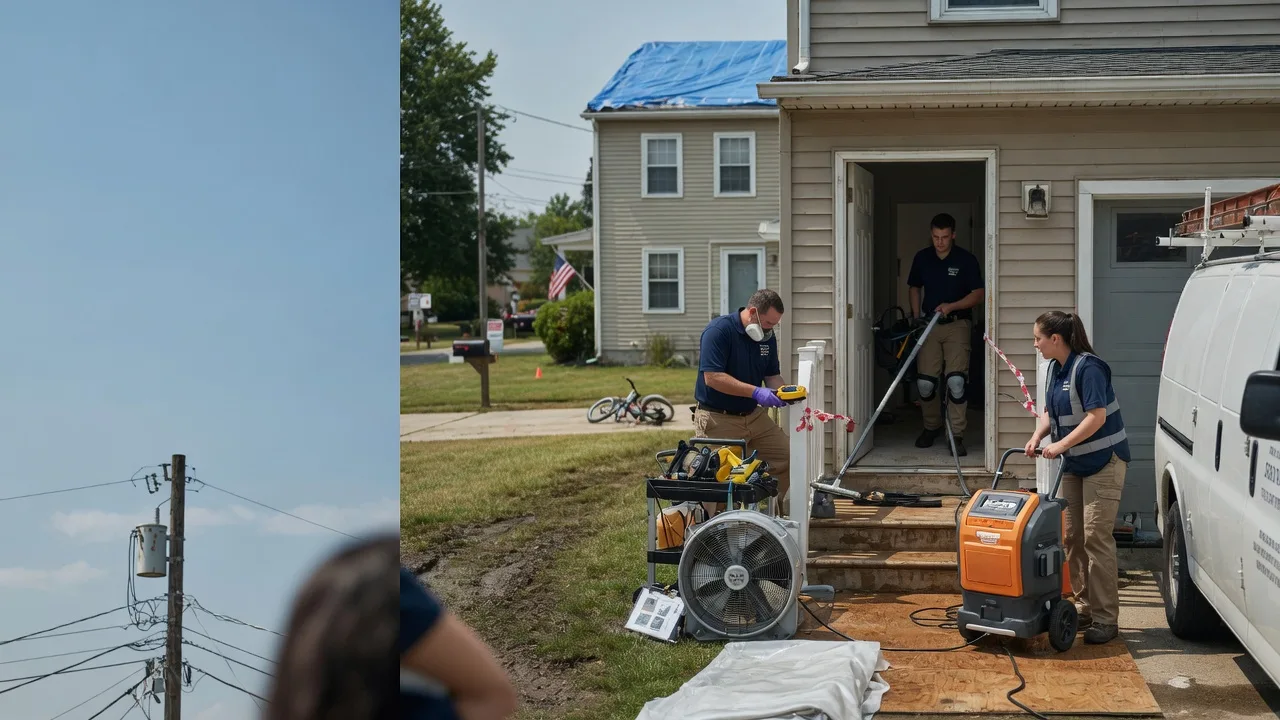 Water Damage Repair in Henlawson, WV near me